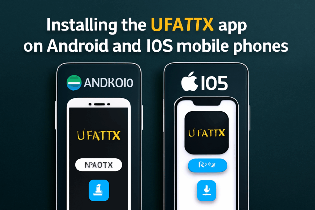 การติดตั้งแอป UFA77x บนมือถือ Android และ iOS