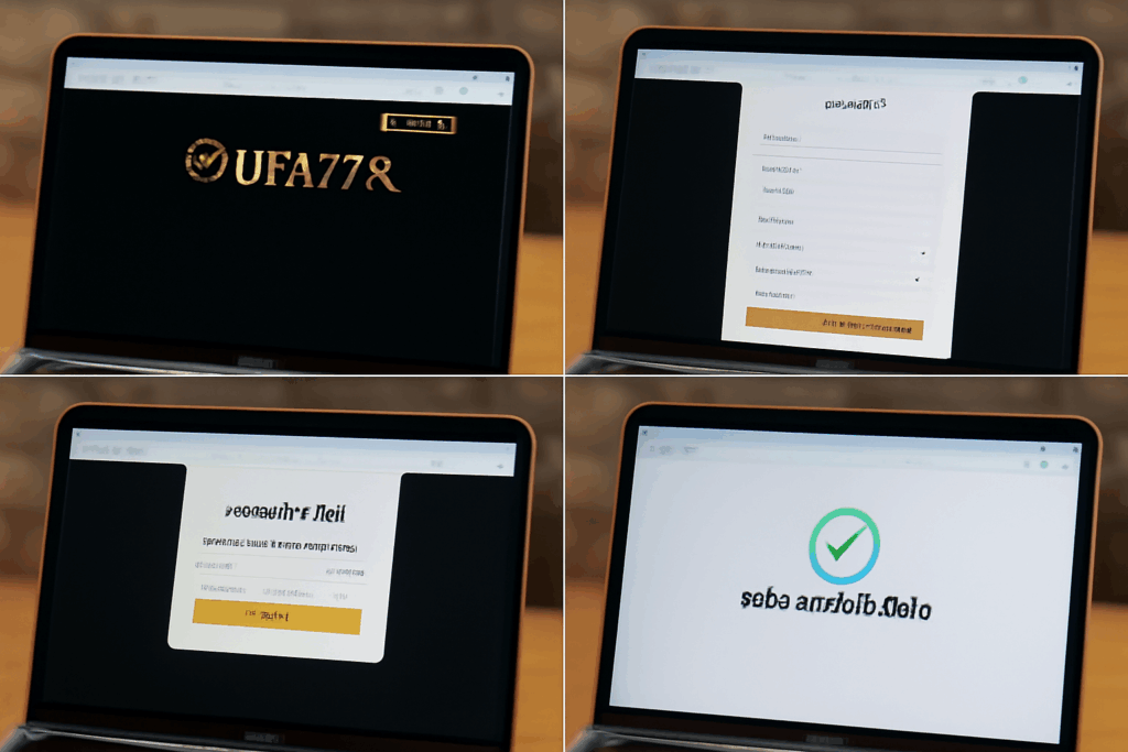 วิธีสมัครสมาชิก UFA77x แบบละเอียด – สมัครง่าย ไม่กี่ขั้นตอน