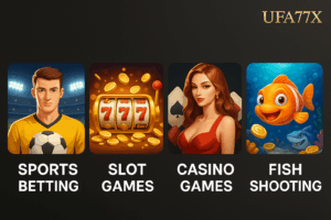 เล่นเกมอะไรได้บ้างใน UFA77x? ครบ จบ คุ้มในที่เดียว!